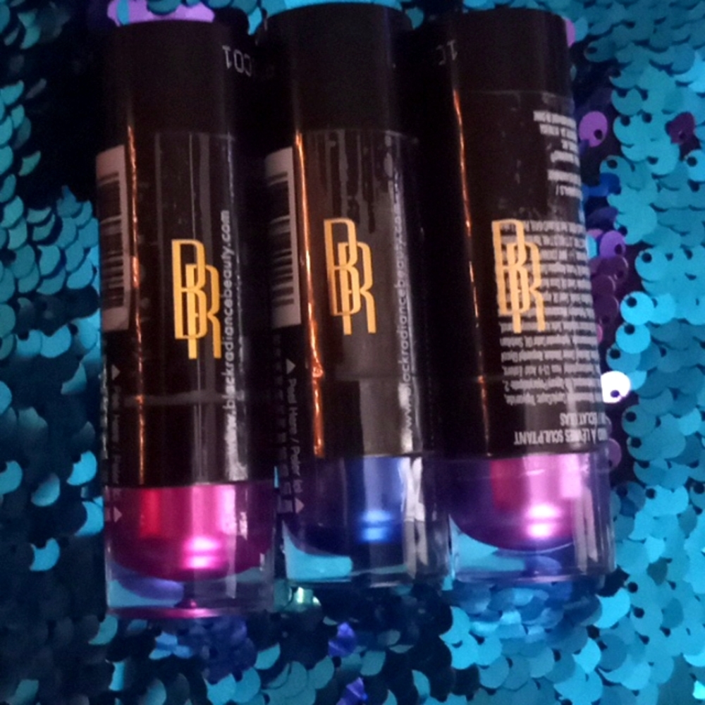 💙Black Radiance Metallic Lipstick Bundle